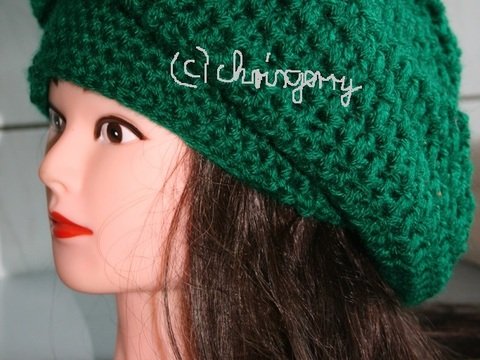 Häkelanleitung Deckelmütze