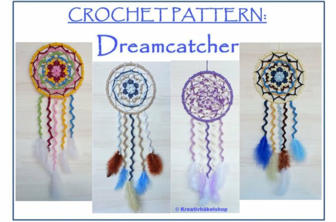 Crocheted Dreamcatcher