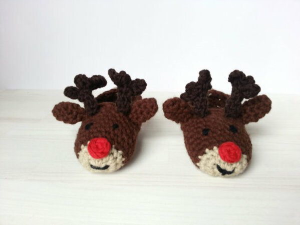 Children Slippers "Rudolph the Red-Nosed Reindeer"