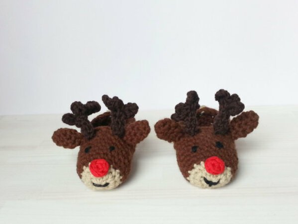 Children Slippers "Rudolph the Red-Nosed Reindeer"