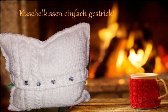Kostenlose Anleitung für ein wunderschönes Kuschelkissen