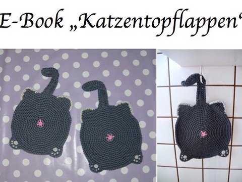E-Book "Katzentopflappen" ca 20 cm Durchmesser
