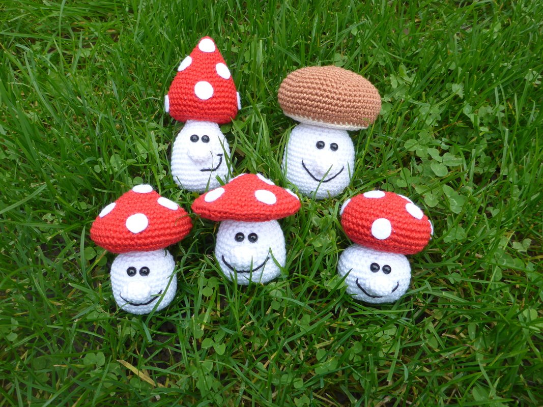 Häkelanleitung Pilzwichtel-Rasselbande - Bild 9