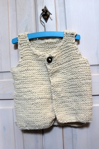 Jurek Chunky Knit Vest for Kids, Knitting Pattern PDF (Sizes 92, 110 116, 1 - Image 10