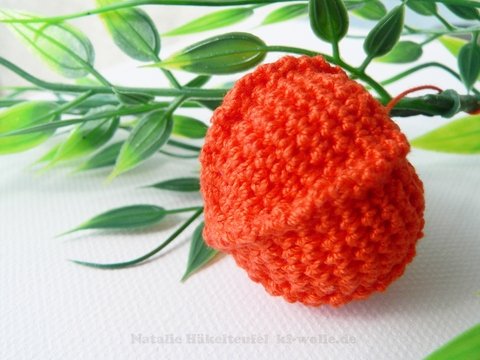 Herbstdeko "Physalis", Gr. ca. 3 cm