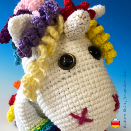 Crochet Pattern Elli the Unicorn