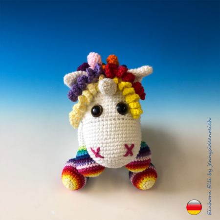 Crochet Pattern Elli the Unicorn