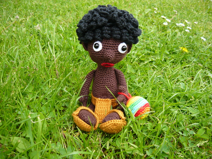 Häkelanleitung Kleiner Afrikaner