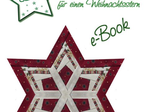 Schnitt für einen Weihnachtsstern - Paper Piecing
