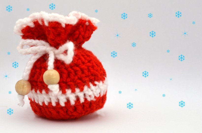 Little Christmas Sack - Gift Bag - Home Decoration