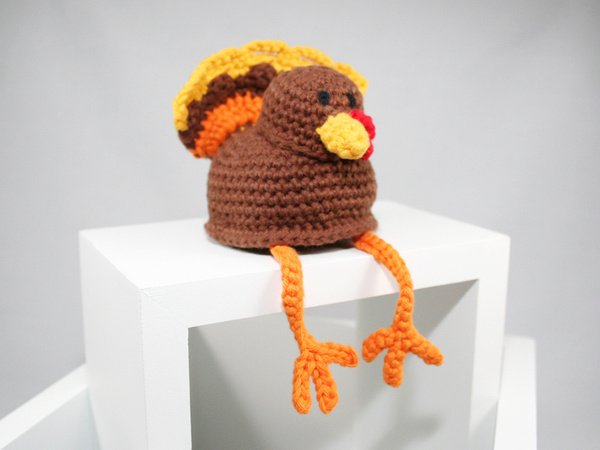Turkey - Shelf Sitter - Crochet Pattern