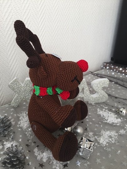 Häkelanleitung Weihnachtliches Set