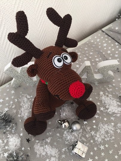 Häkelanleitung Weihnachtliches Set