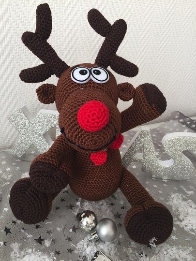 Häkelanleitung Weihnachtliches Set