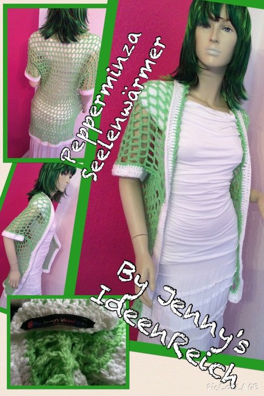 Häkelanleitung.pdf 1/3 Seelenwärmer Shrug Pepperminza - Bild 3