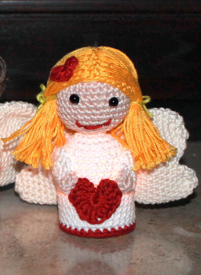 Crochet Glowing Little Angels – Decor for an LED Tea Light (EN & DE)