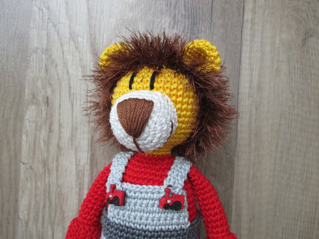 Häkelanleitung Lennard Löwe - Bild 2