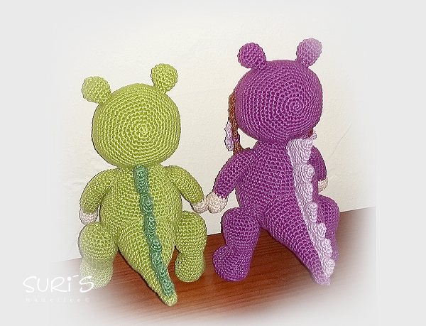 Häkelanleitung Dracholino und Dracholina - Bild 2