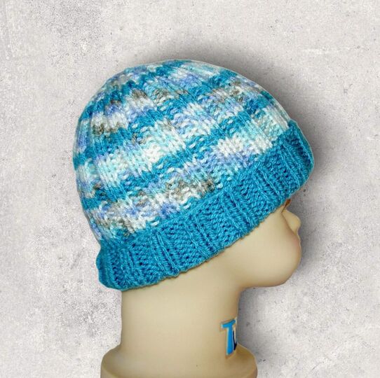 Strickanleitung Mütze Baby / Kleinkind unisex 4 - 12 Monate   #036