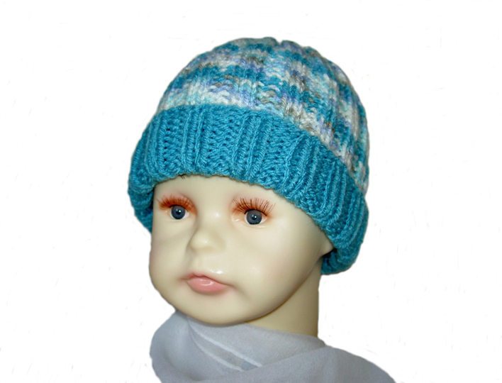 Strickanleitung Mütze Baby / Kleinkind unisex 4 - 12 Monate