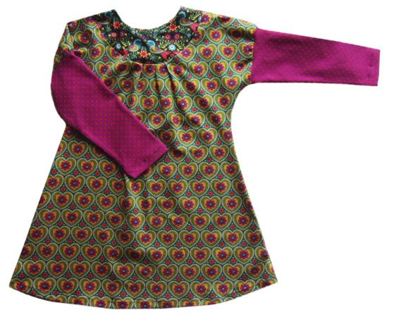 MARIEs dress pattern, sizes 110-152 / 5-12 years