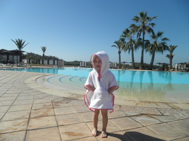 FRANZIs bathing poncho / hooded bath towel pattern, sizes 62-104 / 6 mo.- 4/5 yrs. - Image 6