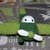 little green plane