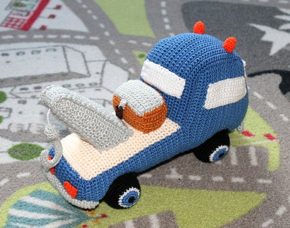 tow truck crochet pattern