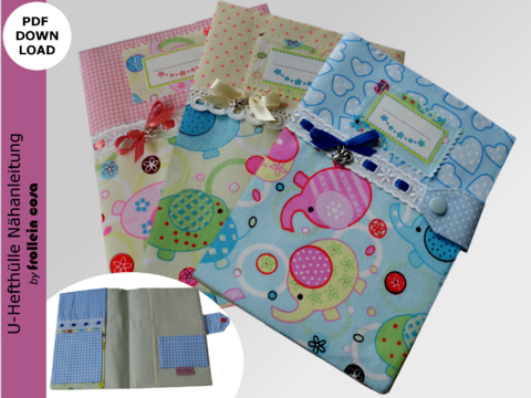 Nähanleitung "U-Heft Hülle"