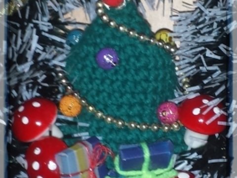 Weihnachtsbaum / Tannenbaum mit Lichterkette