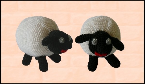 Häkelanleitung Schaf »Walther«