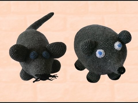 Häkelanleitung Maus »Karlchen« und »Theo«