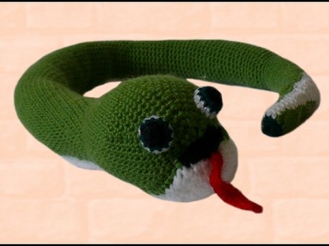 Häkelanleitung Schlange »Mona«