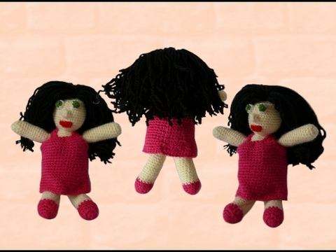 Häkelanleitung Mädchen »Betty«