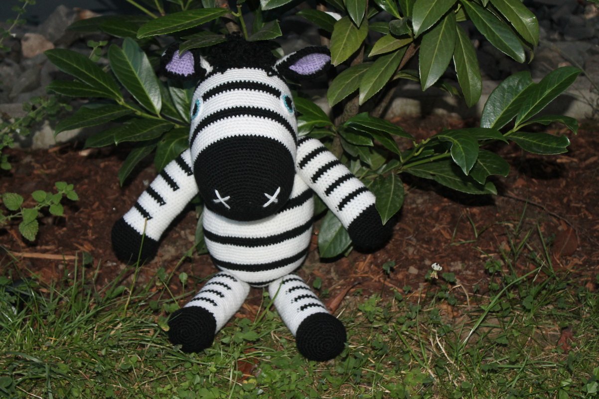 E-Book Zed Zebra crochet pattern - Image 3