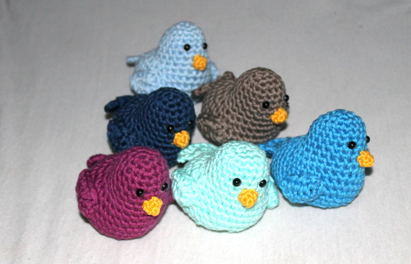E-Book decoration birds crochet