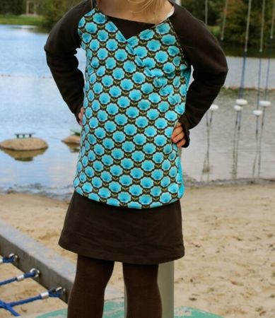 GINAs jersey skirt pattern, sizes 110 – 152 / 5-12 yrs.