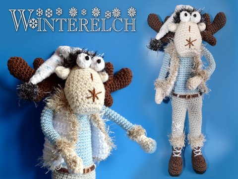 Weihnachtlicher Winterelch