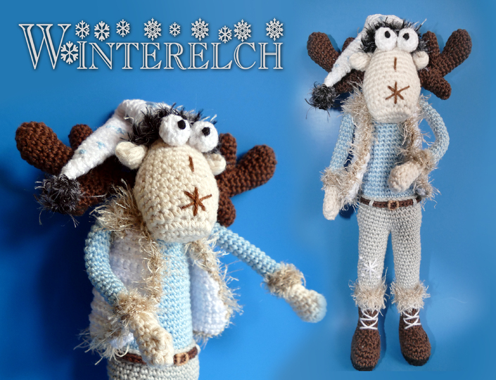 Weihnachtlicher Winterelch