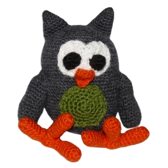 Häkelanleitung Eule »Frieda«