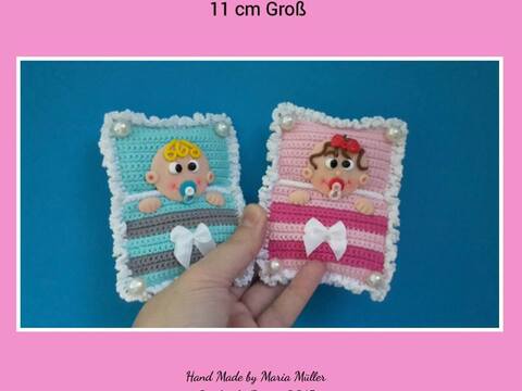 Anleitung Amigurumi Baby - Lea & Leon - Kostenlos E-Book