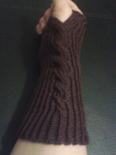 Strickanleitung - Armstulpen "Äsculab"