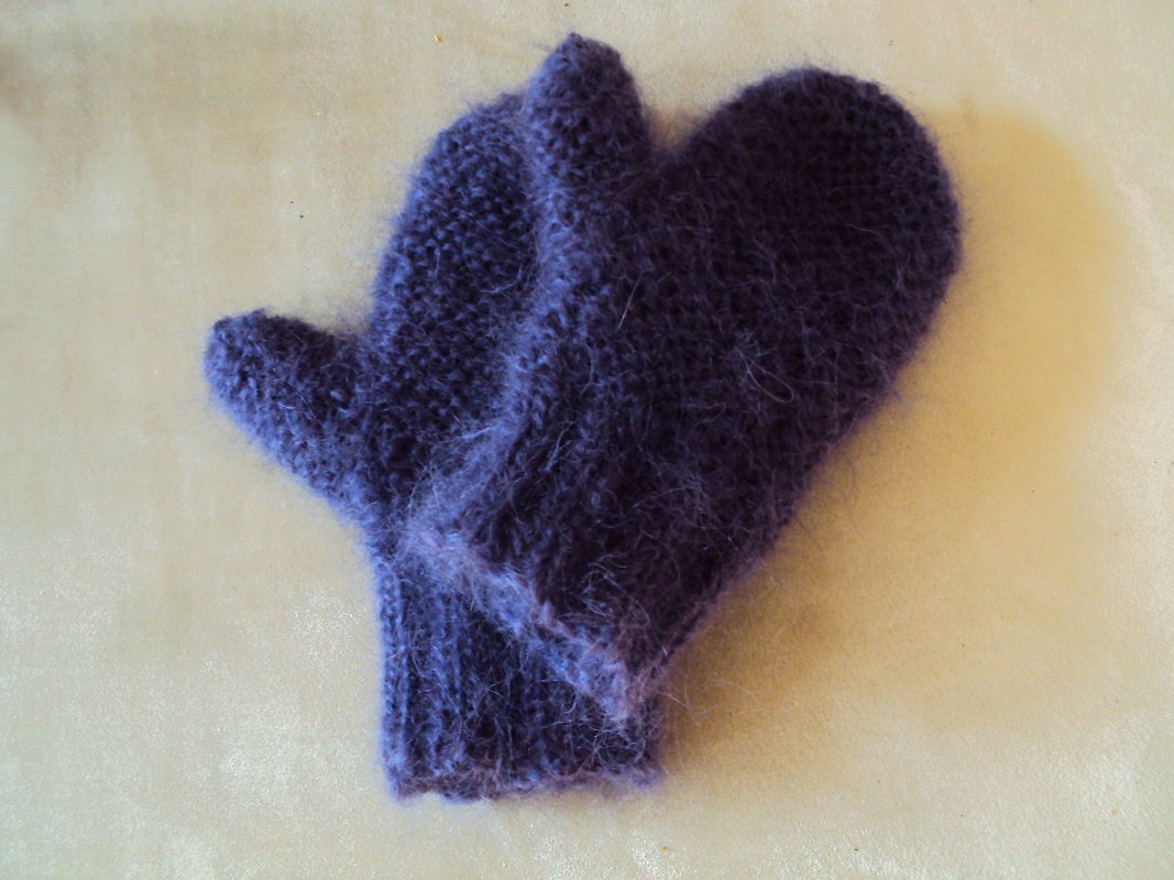 Gestrickte Fausthandschuhe - Bild 3