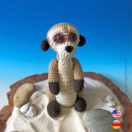 Crochet Pattern Enno the Meerkat