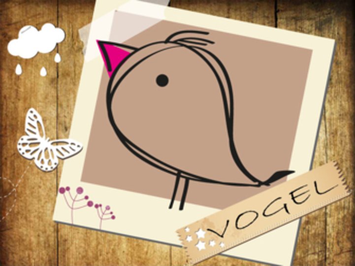 Plotterdatei "Vogel" - Plotting