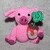 Crochet a Lucky Pig – with a Shamrock and a Horseshoe (EN & DE)