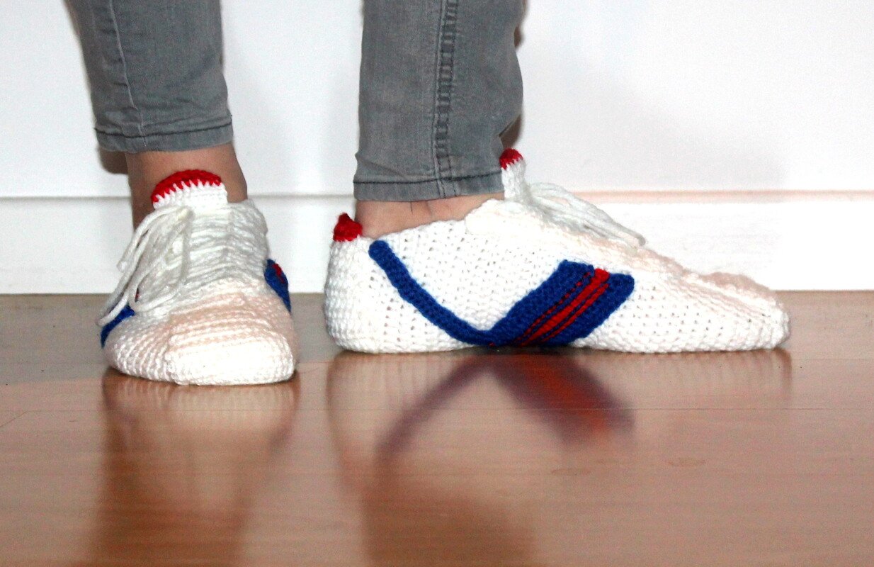 Turnschuhe Häkelanleitung in den Größen 34- 45 Häkelanleitung - Bild 2