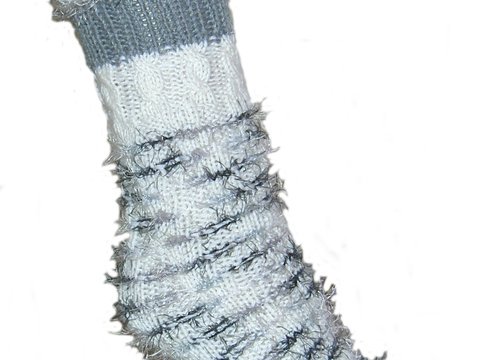 Strickanleitung Kuschelsocken, Spiralsocken, ideal für Anfänger, Haussocken