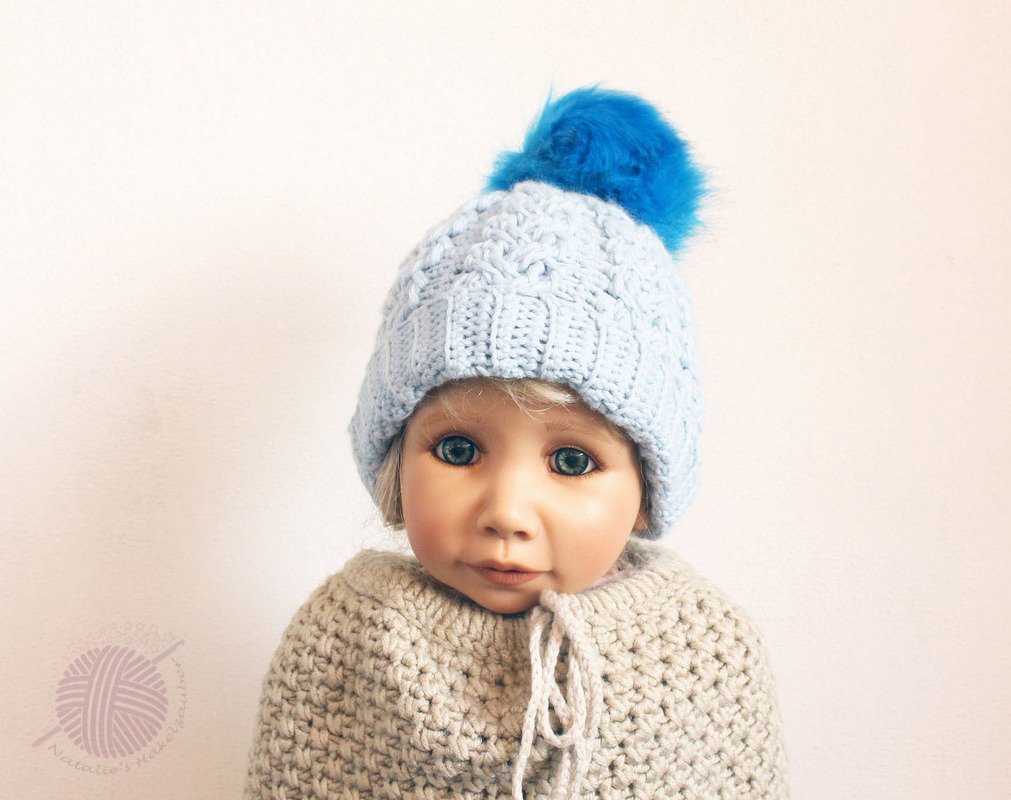 Sportmützen "Freestyle" (alle Gr., Zopfmuster) - Bild 3