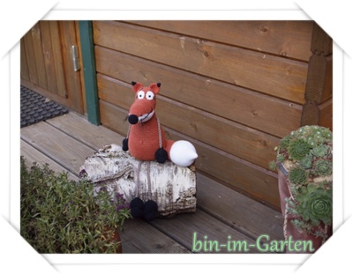 Kantensitzer Fuchs Häkelanleitung PDF